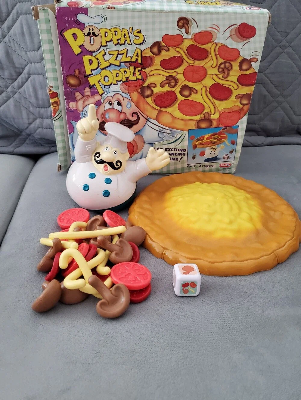 VTG 1999 Poppa's Pizza Topple Game